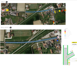 Ponte delle Galle in dirittura d'arrivo