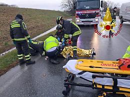 Motta di Livenza: ragazza investita in bicicletta, soccorsa dai Vigili del Fuoco