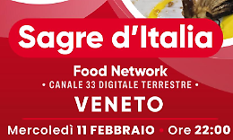 "Sagre d&rsquo;Italia" rende omaggio al Veneto: la tradizione delle Pro Loco protagonista su Food Network