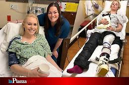 Olimpiadi, Lindsey Vonn ringrazia i medici di Treviso