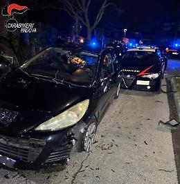 Inseguimento tra Padova e Cadoneghe: arrestato 20enne senza patente