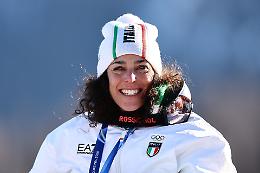 Brignone regina di Cortina: doppio oro e lacrime di felicit&agrave;