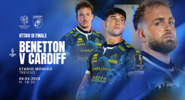 Benetton Rugby, countdown per l&rsquo;ottavo di finale di Challenge Cup contro Cardiff