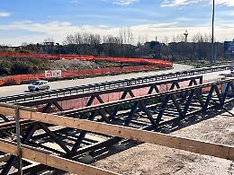 Passerella di Chiesanuova: varo notturno e lavori per un attraversamento pi&ugrave; sicuro