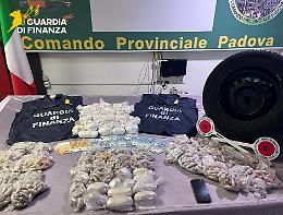 Padova: sequestrati 15 Kg di eroina e 5 Kg di cocaina, due arresti per traffico di droga