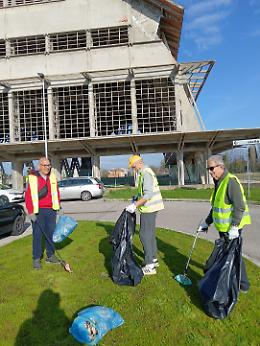 Portogruaro pi&ugrave; pulita grazie ai volontari del CAI