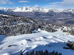 Paura sul Monte Bondone: 13enne cade in pista e viene trasportato in elicottero