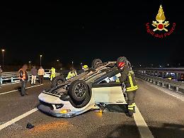Incidente sull&rsquo;A4 a Verona, due feriti