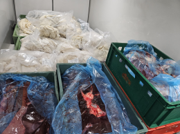 Una tonnellata e mezzo di carne trasportata senza sistema refrigerante: denunciato il camionista