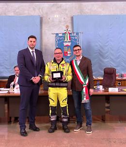 Protezione Civile. Premiato il coordinatore uscente Giovanni Favaron