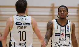 Trento rimonta Treviso: 103-95 al termine di una sfida combattuta