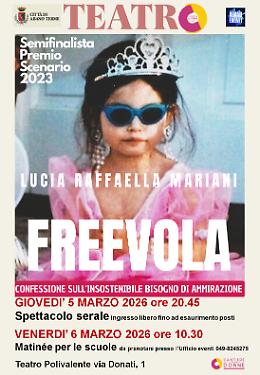 &ldquo;Freevola&rdquo;, il teatro che smaschera il peso degli sguardi
