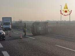 Paura sull'A13 a Rovigo Nord: scontro tra auto, due feriti tra cui un bambino