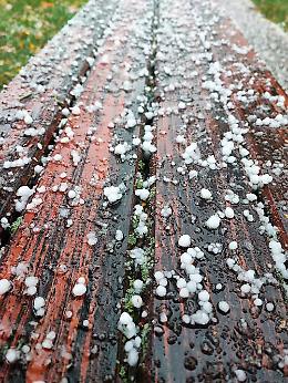 Treviso sotto la grandine: strade bianche e traffico in tilt