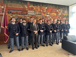 Tredici nuovi agenti in servizio alla Questura di Padova, l'accoglienza del questore Marco Odorisio