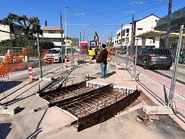 Padova, completata la piattaforma del Sir3: un passo decisivo per il nuovo tram
