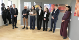 Giornata Nazionale del Fiocchetto Lilla, alla Centrale inaugura &ldquo;Blucobalto. Il coraggio di essere una fenice&rdquo;