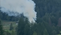 Fiamme nella notte a Cortina d&rsquo;Ampezzo, intervento dei Vigili del Fuoco in un&rsquo;abitazione