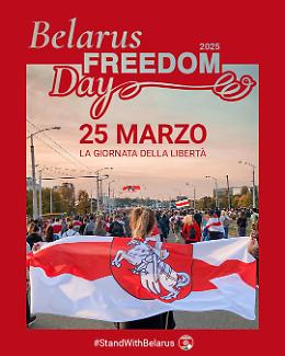 Il Comune di Trento aderisce alla Giornata della libert&agrave; bielorussa del 25 marzo