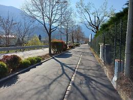 Trento, via Fersina: nuova fermata dell&rsquo;autobus senza barriere per facilitare l'accesso