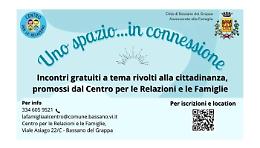 A Bassano un mese di incontri dedicati al benessere e alle relazioni: quattro appuntamenti per tutta la comunit&agrave;