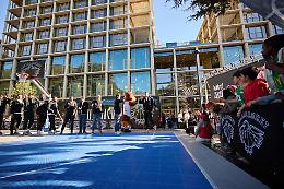 Azzurri e Waltherpark: Aquila Basket protagonista dentro e fuori dal campo