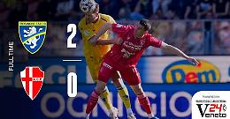 Il Frosinone supera il Padova: crisi senza fine per i biancoscudati