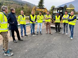 A Trento si avvia alla conclusione l&rsquo;ampliamento della &ldquo;Curva del Palloncino&rdquo; sulla Gardesana Occidentale