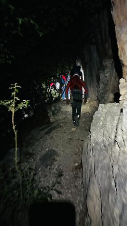 Climber bloccati al buio sul Monte Brento: recuperati nella notte