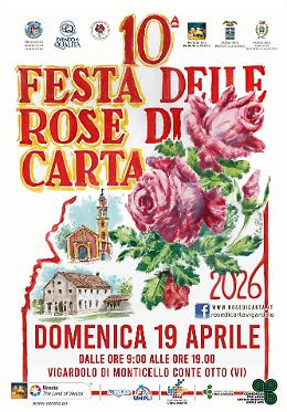 Vigardolo celebra la &ldquo;Festa delle Rose di Carta&rdquo;: artigianato, storia e sapori nel cuore della primavera