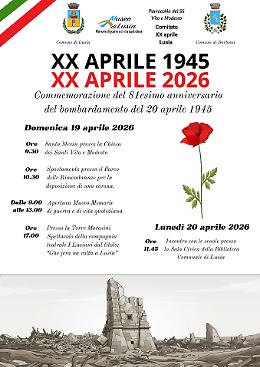 Lusia non dimentica: commemorazione per le vittime del bombardamento del 1945