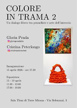 A Torre Mirana &ldquo;Colore in trama 2&rdquo;: pittura e tessitura in dialogo tra arte e materia