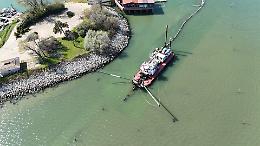 Rosolina: partiti &nbsp;i lavori per la vivificazione della laguna  Marinetta