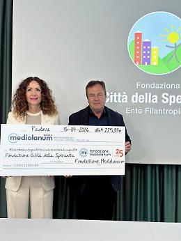 Diagnostica avanzata in oncologia pediatrica: Mediolanum sostiene la ricerca della &ldquo;Citt&agrave; della Speranza&rdquo;