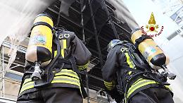Incendio al cantiere San Bortolo 2: intervento dei Vigili del Fuoco in Via Cappellari