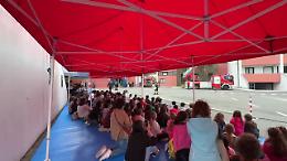 I bambini di Venezia a lezione dai Vigili del Fuoco