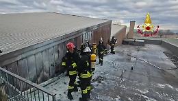 Principio di incendio in azienda a Istrana