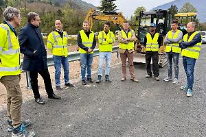 A Trento si avvia alla conclusione l’ampliamento della “Curva del Palloncino” sulla Gardesana Occidentale