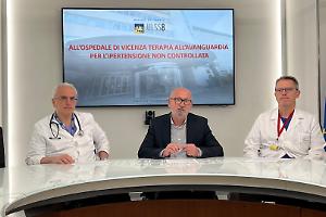 Vicenza, al San Bortolo debutta una nuova procedura contro la pressione alta che non risponde ai farmaci