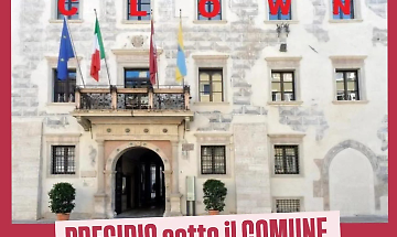 L'annuncio del presidio