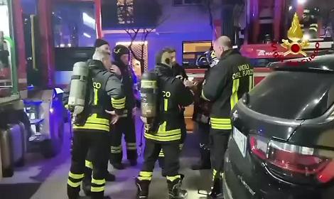 Verona, incendio in Viale della Repubblica: evacuato un palazzo di otto piani