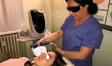 Luce pulsata occhio secco