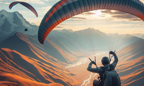 Parapendista aggredito dai cani mentre risale il Grappa: ferito a una gamba