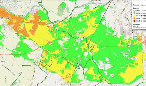 Il rischio idraulico tra Este e Monselice