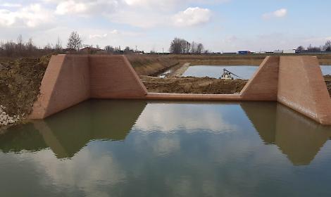 Scolo Vernise e Peseggiana a Scorz&egrave;, opere del Consorzio Acque Risorgive