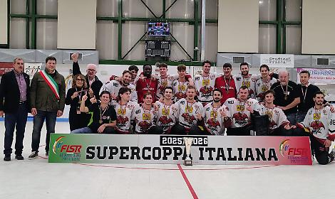Gli MC Control Vicenza con la Supercoppa Italiana