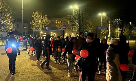 Contro la violenza di genere, un centinaio alla "Camminata di Solidariet&agrave;&rdquo;