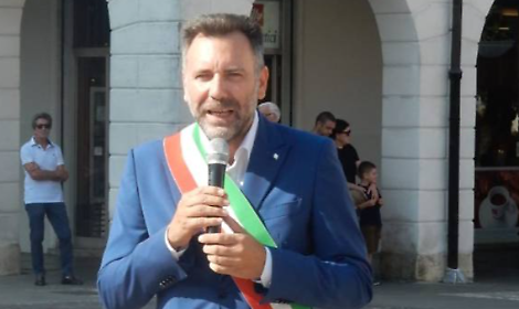 Il sindaco di Cittadella Luca Pierobon