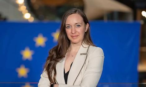 Cristina Guarda al Parlamento Europeo