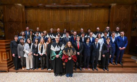 Cerimonia di consegna dei diplomi